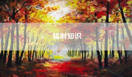 辐射知识