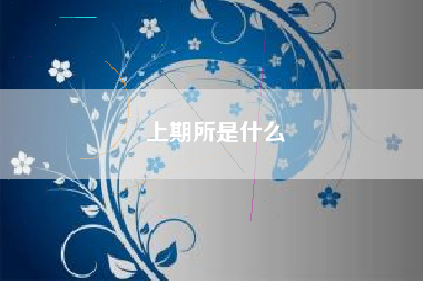 上期所是什么