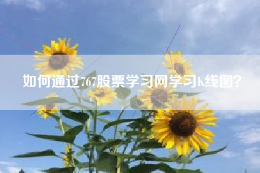 如何通过767股票学习网学习K线图？